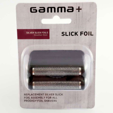 Gamma Piu Głowica zamienna/folia SLICK FOIL do golarki Prodigy srebrna