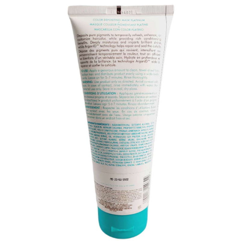 Moroccanoil Color Depositing Mask maska koloryzująca Platinum 200ml