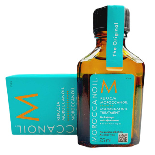 Moroccanoil Treatment, olejek do każdego rodzaju włosów, kuracja 25ml