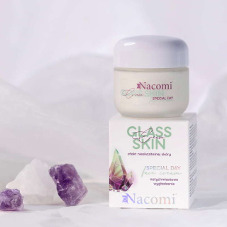 Nacomi Wygładzajacy i nawilżający krem do twarzy Glass Skin 50ml