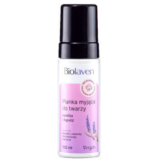 Naturalna łagodząca pianka do mycia twarzy Biolaven Organic 150ml