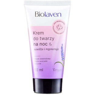 Nawilżający krem do twarzy na noc Biolaven 50ml