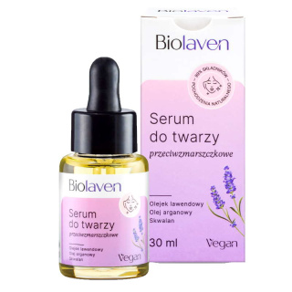 Serum przeciwzmarszczkowe wygładzające do twarzy i szyi Biolaven 30ml