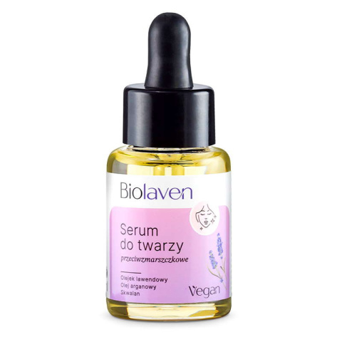 Serum przeciwzmarszczkowe wygładzające do twarzy i szyi Biolaven 30ml