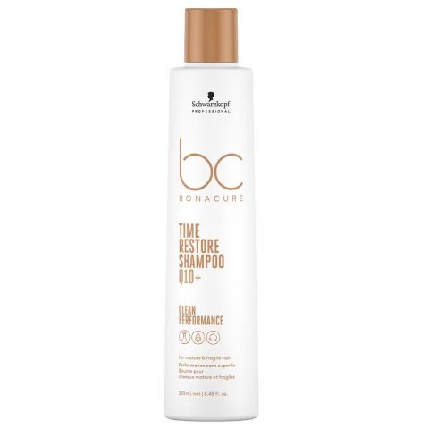 BC Bonacure Time Restore Shampoo delikatnie oczyszczający szampon do włosów dojrzałych 250ml Schwarzkopf Professional