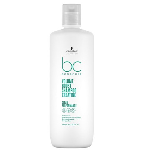 BC Bonacure Volume Boost Shampoo szampon oczyszczający do włosów cienkich i osłabionych 1000ml Schwarzkopf Professional