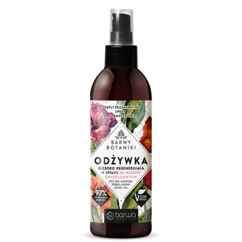 Barwa Barwy Botaniki odżywka głęboko regenerująca w sprayu do włosów zniszczonych 250ml Barwa Barwy Botaniki odżywka głęboko regenerująca w sprayu do włosów zniszczonych 250ml