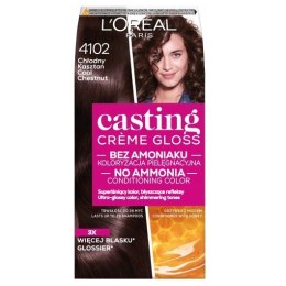 Casting Creme Gloss farba do włosów 4102 Chłodny Kasztan L'Oreal Paris