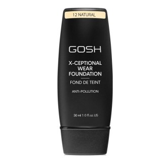 Gosh X-Ceptional Wear Foundation Long Lasting Makeup długotrwały podkład do twarzy 12 Natural 30ml