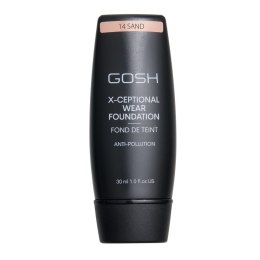 Gosh X-Ceptional Wear Foundation Long Lasting Makeup długotrwały podkład do twarzy 14 Sand 30ml