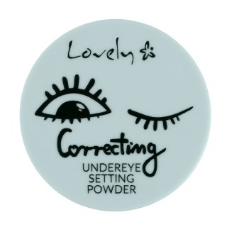 Lovely Correcting Undereye Setting Powder korygujący lekki puder sypki pod oczy 3g