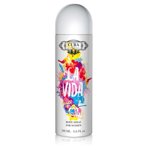 Cuba La Vida For Women dezodorant spray 200ml Cuba Original