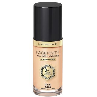 Max Factor Facefinity All Day Flawless 3 w 1 kryjący podkład w płynie W33 Crystal Beige 30ml