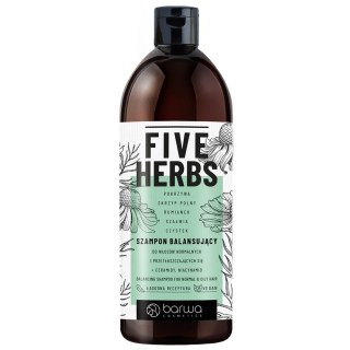 Barwa Five Herbs szampon balansujący 480ml