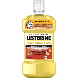 Listerine Ginger&Lime płyn do płukania jamy ustnej 500ml