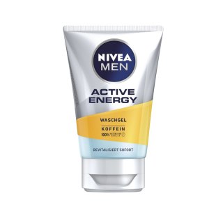 Nivea Men Active Energy energetyzujący żel do mycia twarzy 100ml