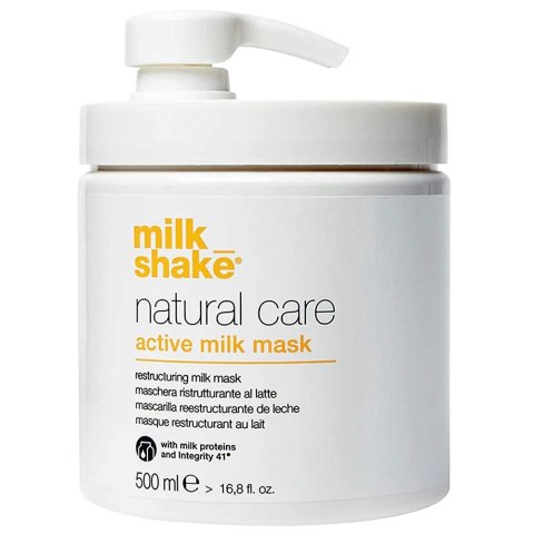 Milk Shake Natural Care Active Milk Mask mleczna maska restrukturyzująca do włosów suchych i zniszczonych 500ml