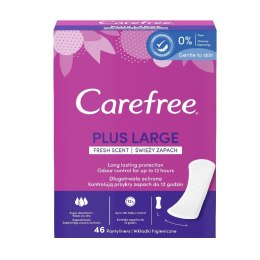 Carefree Plus Large wkładki higieniczne świeży zapach 46szt