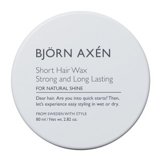 Björn Axén Short Hair Wax mocno utrwalający wosk do włosów 80ml