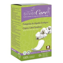 Masmi Silver Care wkładki higieniczne o anatomicznym kształcie 100% bawełny organicznej 30szt