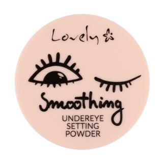 Lovely Smoothing Undereye Setting Powder korygujący lekki puder sypki pod oczy 3g