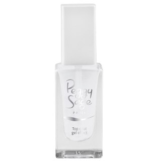 Top coat z efektem żelu do lakierów klasycznych 11ml Peggy Sage