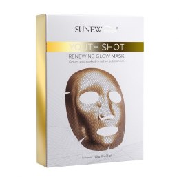 SunewMed+ Youth Shot Renewing Glow Mask rozświetlająca maska w płachcie 6x25g