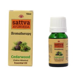 Sattva Aromatherapy Essential Oil olejek eteryczny Cedarwood 10ml
