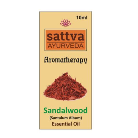 Sattva Aromatherapy Essential Oil olejek eteryczny Sandalwood 10ml Sattva Aromatherapy Essential Oil olejek eteryczny Sandalwood 10ml