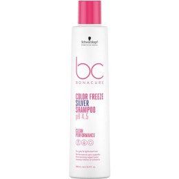 Schwarzkopf Professional BC Bonacure Color Freeze Silver Shampoo szampon z pigmentem do chłodnych odcieni włosów 250ml