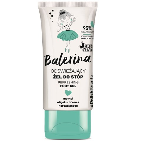 Balerina odświeżający żel do stóp 50ml Floslek