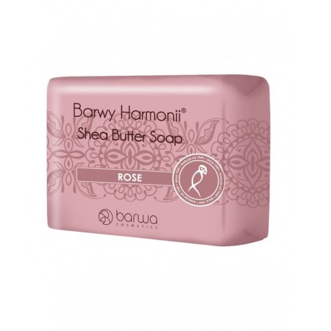 Barwy Harmonii Shea Butter Soap mydło w kostce Rose 190g Barwa