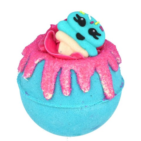 Bomb Cosmetics Blue Raspberry Ice Bath Blaster musująca kula do kąpieli 160g