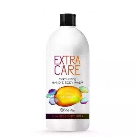 Extra Care nawilżające mydło w płynie do rąk i ciała z gliceryną 500ml Barwa
