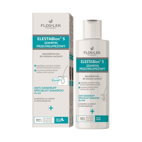 Floslek ELESTABion S szampon przeciwłupieżowy specjalistyczny do włosów suchych 150ml