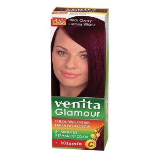 Venita Glamour farba do włosów 4/6 Ciemna Wiśnia