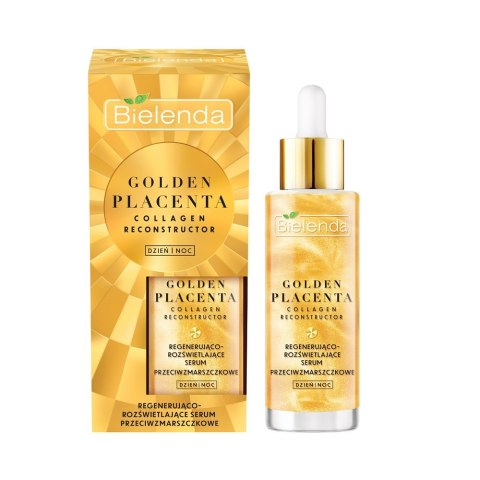 Golden Placenta regenerująco-rozświetlające serum przeciwzmarszczkowe 30g Bielenda
