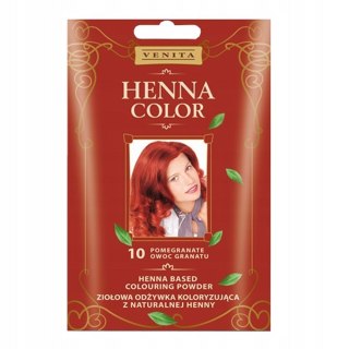 Venita Henna Color ziołowa odżywka koloryzująca z naturalnej henny 10 Owoc Granatu