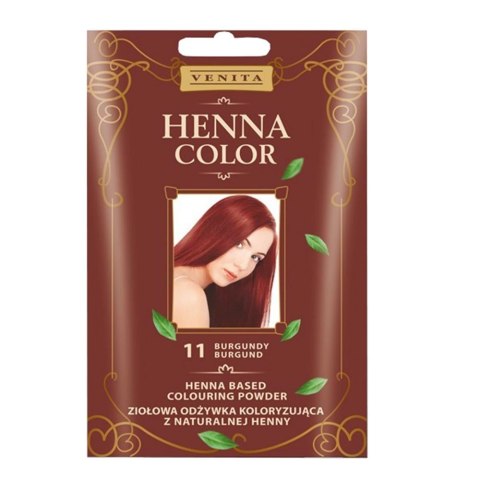 Henna Color ziołowa odżywka koloryzująca z naturalnej henny 11 Burgund Venita