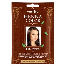 Venita Henna Color ziołowa odżywka koloryzująca z naturalnej henny 115 Czekolada