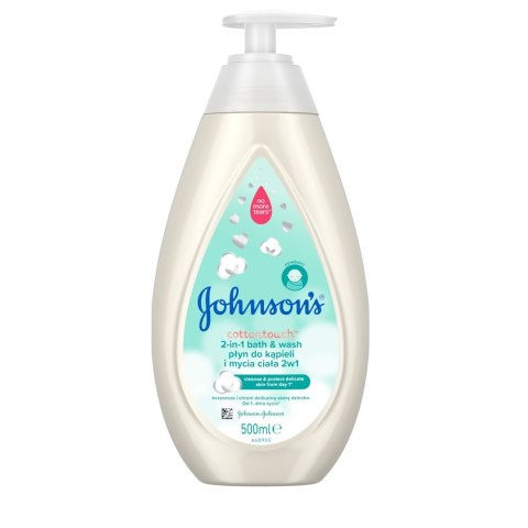Johnson's Cotton Touch płyn do kąpieli i mycia ciała 2w1 500ml Johnson & Johnson