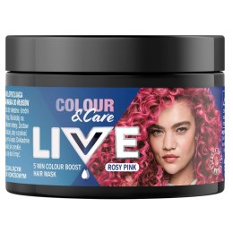 Live Colour&Care 5 minutowa koloryzująca i pielęgnująca maska do włosów Pink 150ml Schwarzkopf