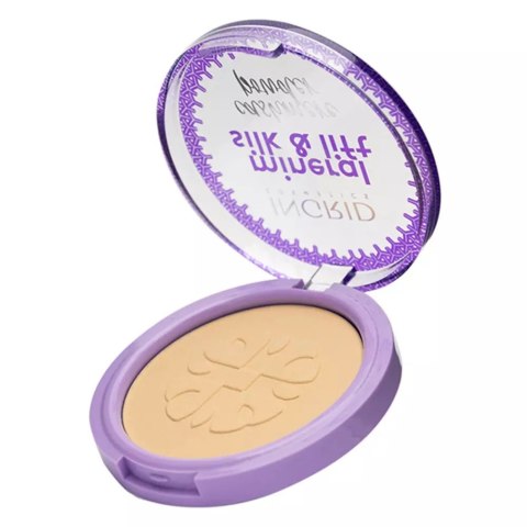 Mineral Silk & Lift puder prasowany z minerałami 02 8g Ingrid Mineral Silk & Lift puder prasowany z minerałami 02 8g Ingrid