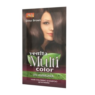 Venita MultiColor szampon koloryzujący 4.5 Ciemny Brąz 40g