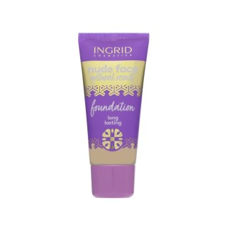 Ingrid Nude Face Natural Result Foundation podkład kryjący 20 Porcelain 30ml