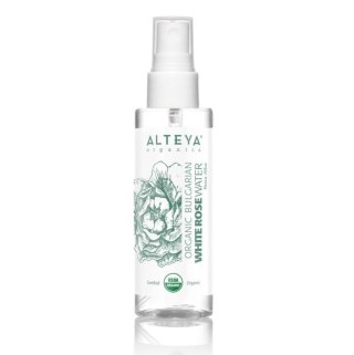 Alteya Organic White Rose Water organiczna woda z białej róży w sprayu 100ml