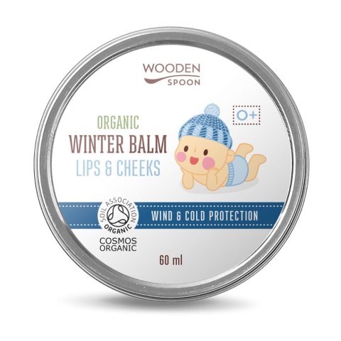 Wooden Spoon Organic Winter Balm organiczny balsam do ust i policzków dla dzieci 60ml