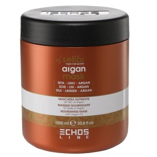 Seliar Argan Mask odżywcza maska do włosów z olejkiem arganowym 1000ml ECHOSLINE