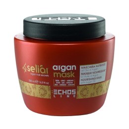 ECHOSLINE Seliar Argan Mask odżywcza maska do włosów z olejkiem arganowym 500ml
