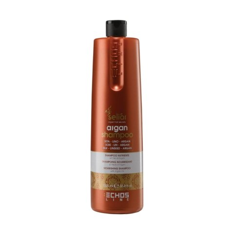 ECHOSLINE Seliar Argan Shampoo odżywczy szampon z olejkiem arganowym 1000ml